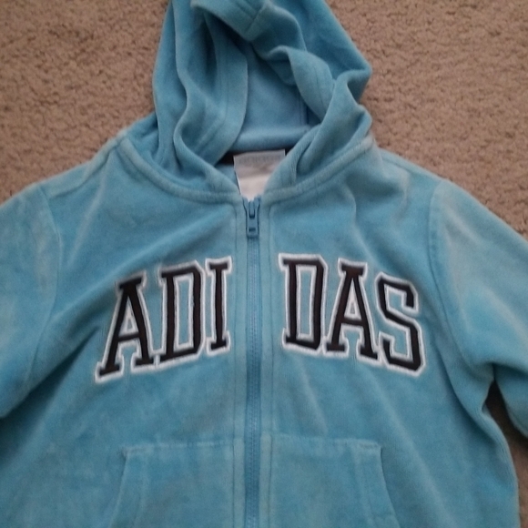 Adidas Baby Boy's Full-Zip Hoodie - Picture 4 of 13